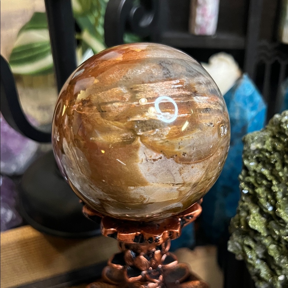 Petrified Wood Sphere